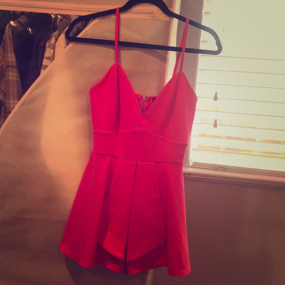 Pink romper